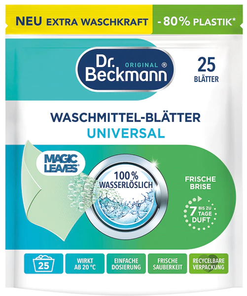 Dr. Beckmann Magic Leaves Universal – pesulehed (25 tk)