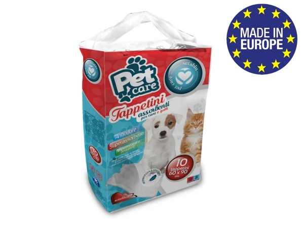 Pet Care imavad hügieenialused koertele ja kassidele, 60 × 90 cm, 10 tk