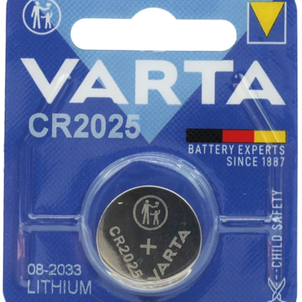 Varta nööppatarei CR2025, 3V, 1 tk