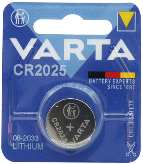 Varta nööppatarei CR2025, 3V, 1 tk
