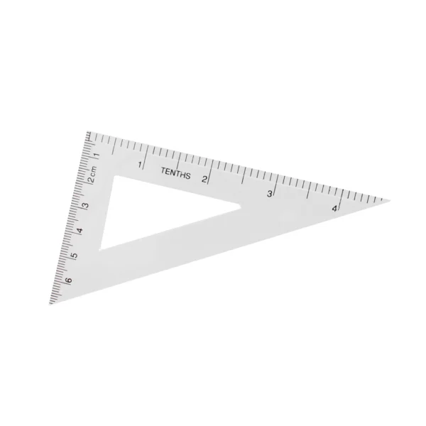 15 cm geomeetria koolikomplekt, 4-osaline - Image 4