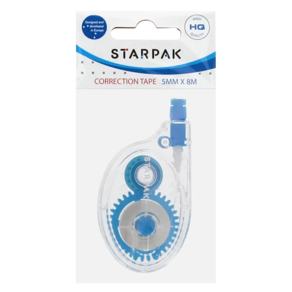Starpak Korrektorlint 5 mm × 8 m – täpne ja mugav vigade parandaja!