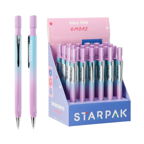 Starpak Ombre ball pen – ilu ja funktsionaalsus ühes pliiatsis