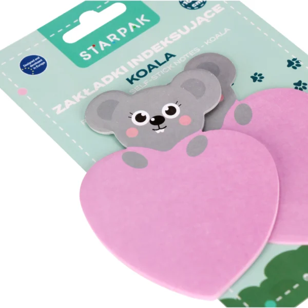 Starpak isekleepuvad märkmepaberid – Koala (25 lehte) - Image 2