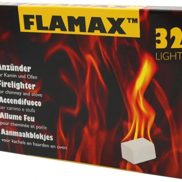FLAMAX™ Firelighter – Süütekuubikud 32 tk (200 g)