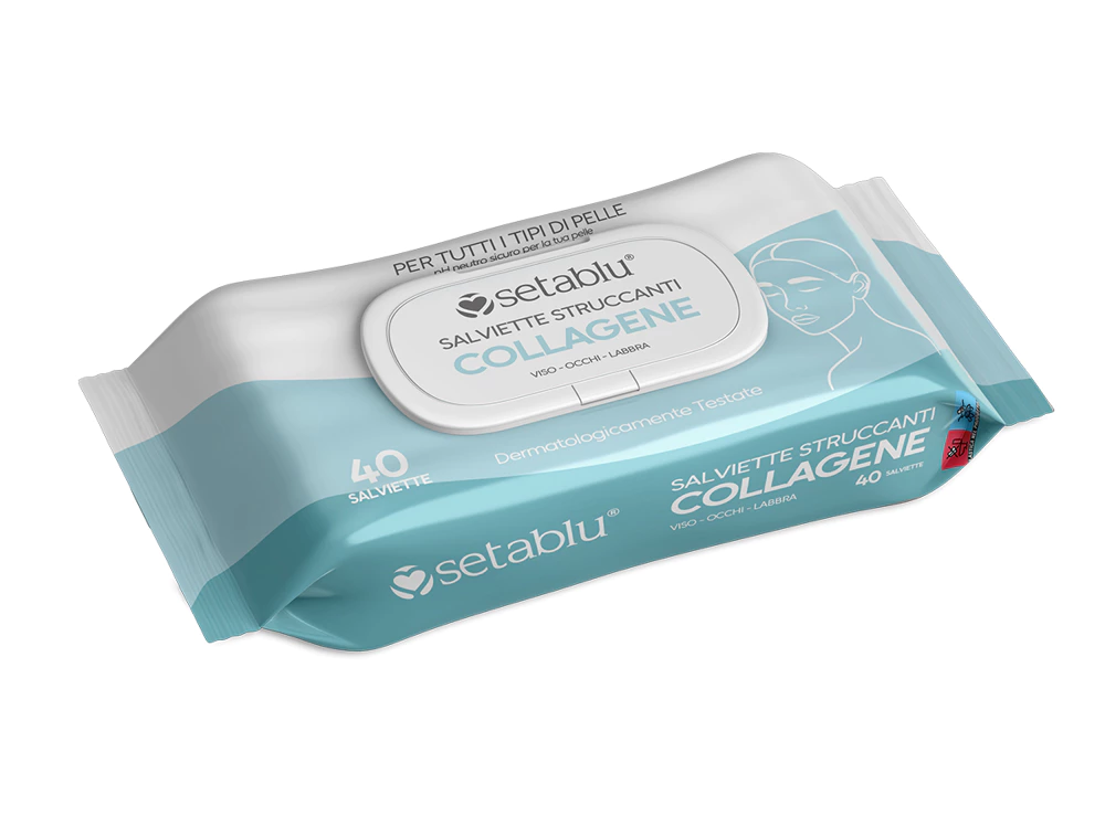 Setablu meigieemalduslapid kollageeniga – 40 tk