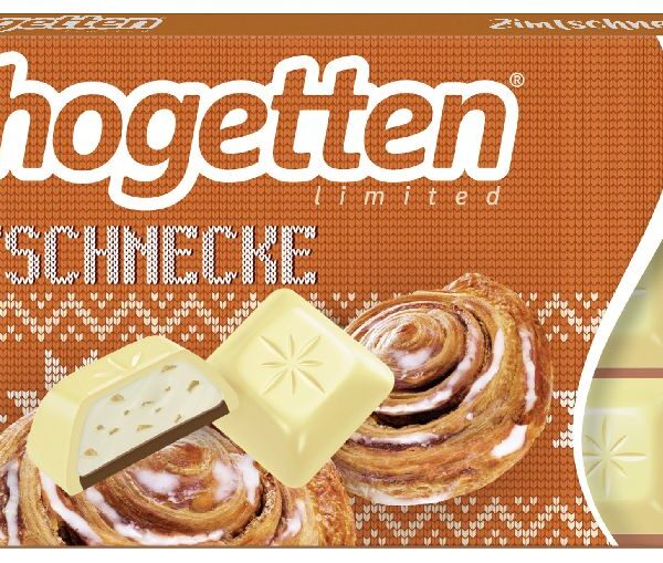 Schogetten Zimtschnecke valge šokolaad kaneelirulli maitsega 100 g